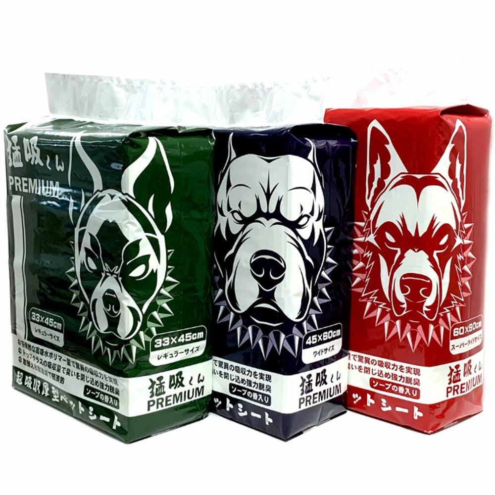 超吸収厚型プレミアム ペットシート『猛吸くん-PREMIUM-』レギュラー