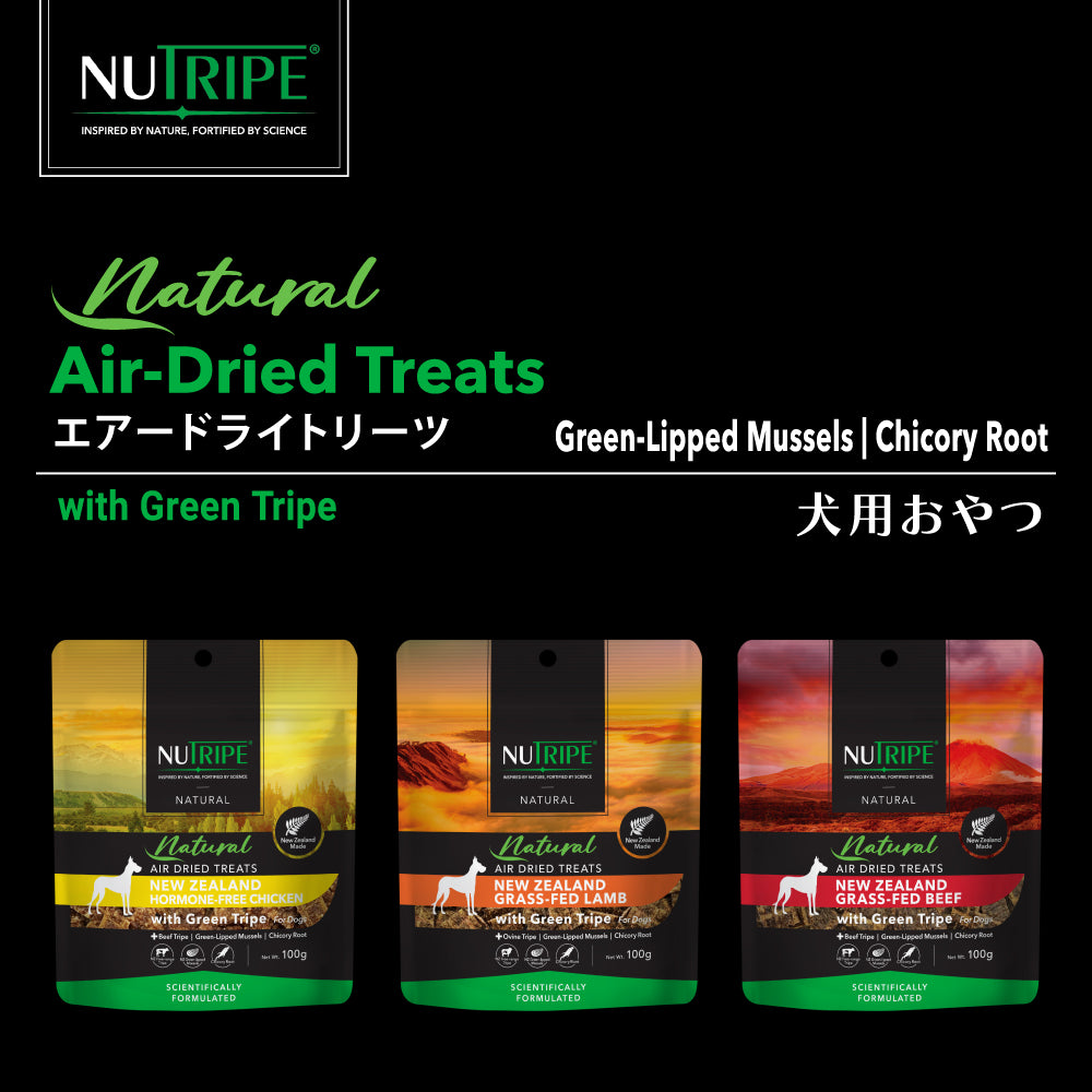 ナチュラル エアードライ トリーツ 選べる2種類 100g ニュートライプ