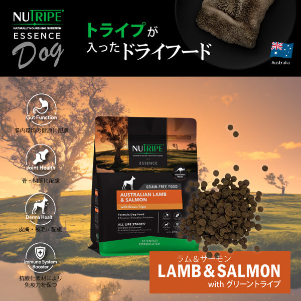 ニュートライプ　サーモン＆グリーントライプ　23缶 楽天市場】【まとめ買い24缶×185g】サーモン＆グリーントライプ