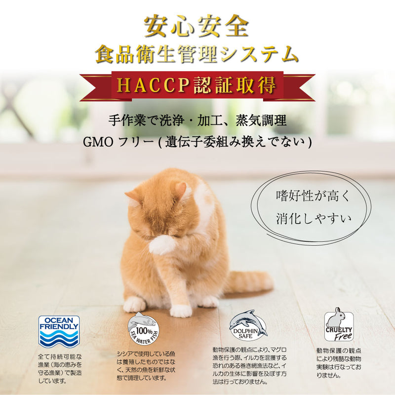 キャット ゼリー&クッキングウォーター 85g シシア 選べる8種類