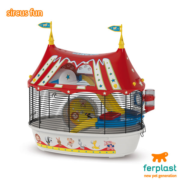 イタリアferplast社製 ハムスター用ケージ サーカス ファン 〜Circus Fun〜