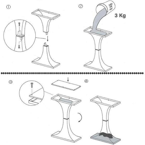 F61 スタンド(レジーナ対応)イタリアferplast社製