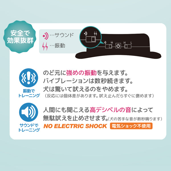 ノーバークカラー 【無駄吠え防止】