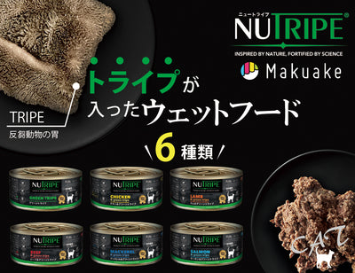 マクアケにてNUTRIPE キャットフード　先行予約販売開始！