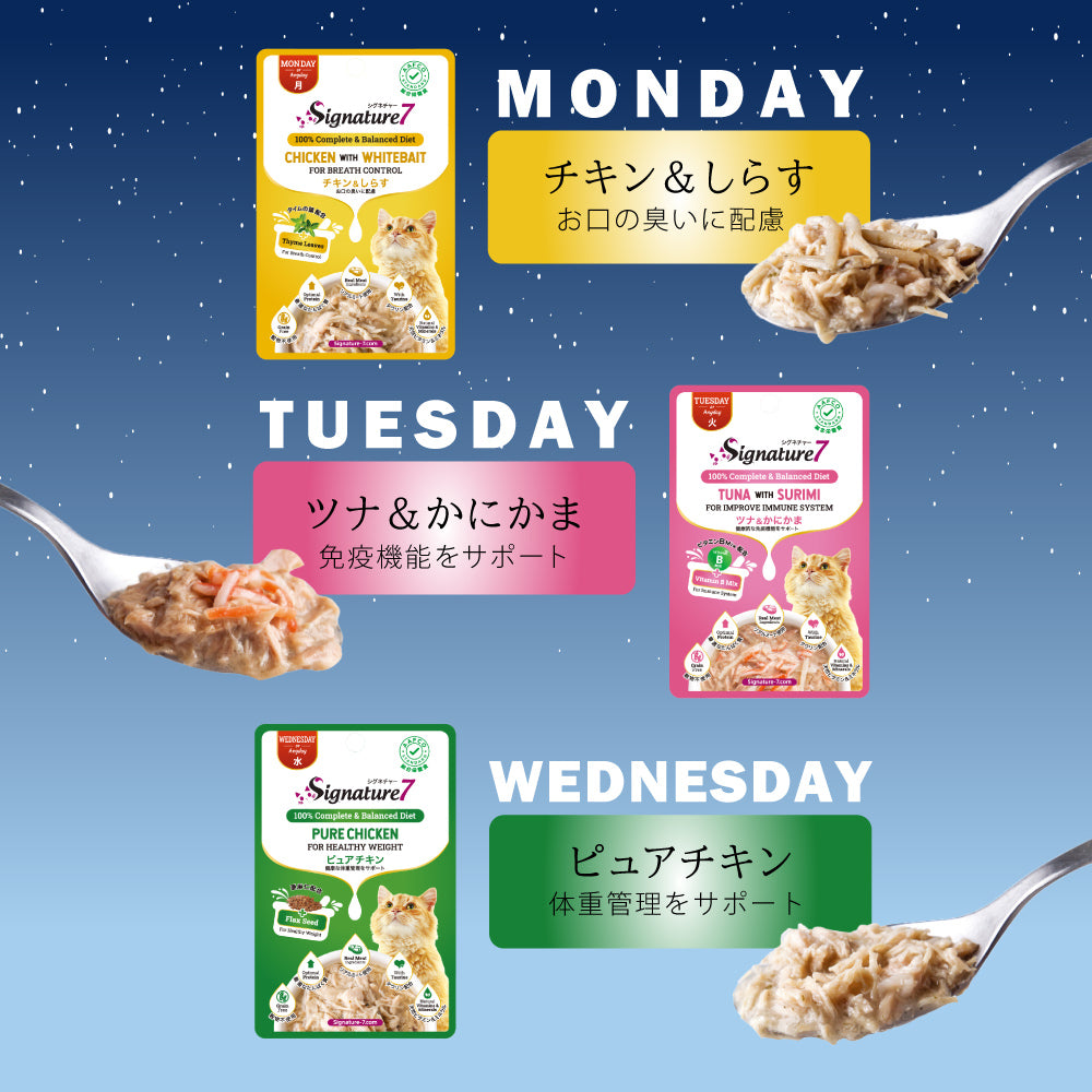 キャットフード　パウチ　121個バラエティセット CIAOパウチ8個パック乳酸菌バラエティ40g×8 | ペット用品（猫