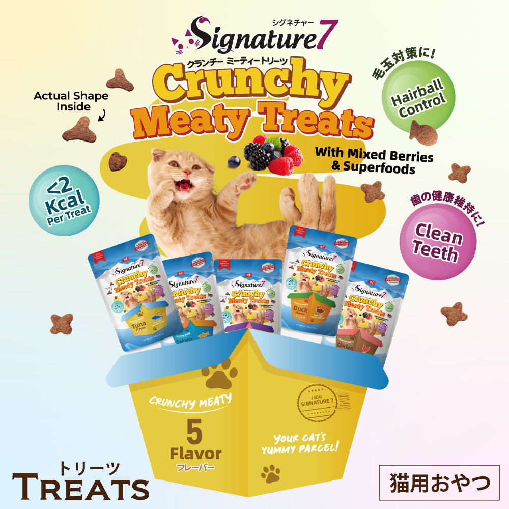 シグネチャー7お試しセット｜Signature7 猫用ウェットフード＆おやつ