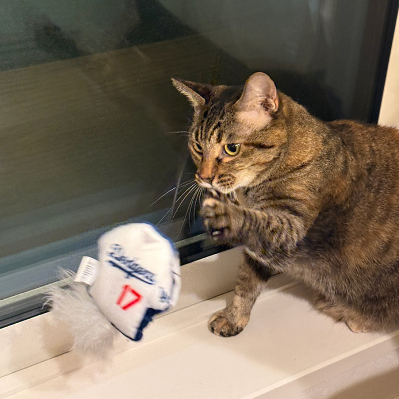 MLB公式  猫じゃらし キャットワンドトイ ドジャース 大谷翔平選手モデル