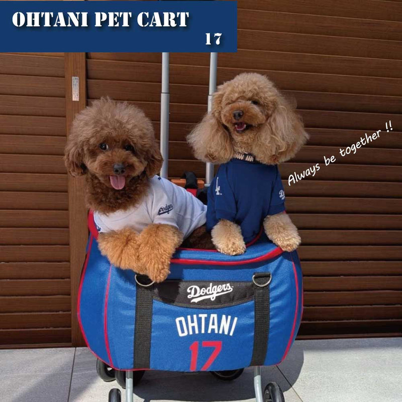 【予約販売】12月中旬入荷予定 MLB公式 ドジャース 大谷翔平ペットカート