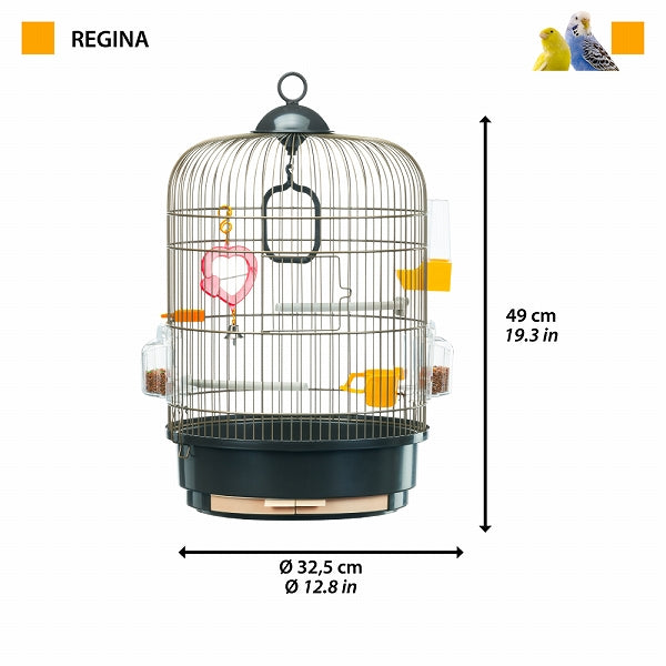 イタリアferplast社製 鳥かご アンティークブラス ゴールド 鳥籠 ゲージ フルセット カナリア セキセイインコ 小型鳥用 –  ファンタジーワールド [FANTASY WORLD]