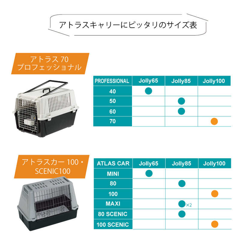 ジョリー 60/65/85/100/110 犬 ベット ハウス 撥水加工 カーシート