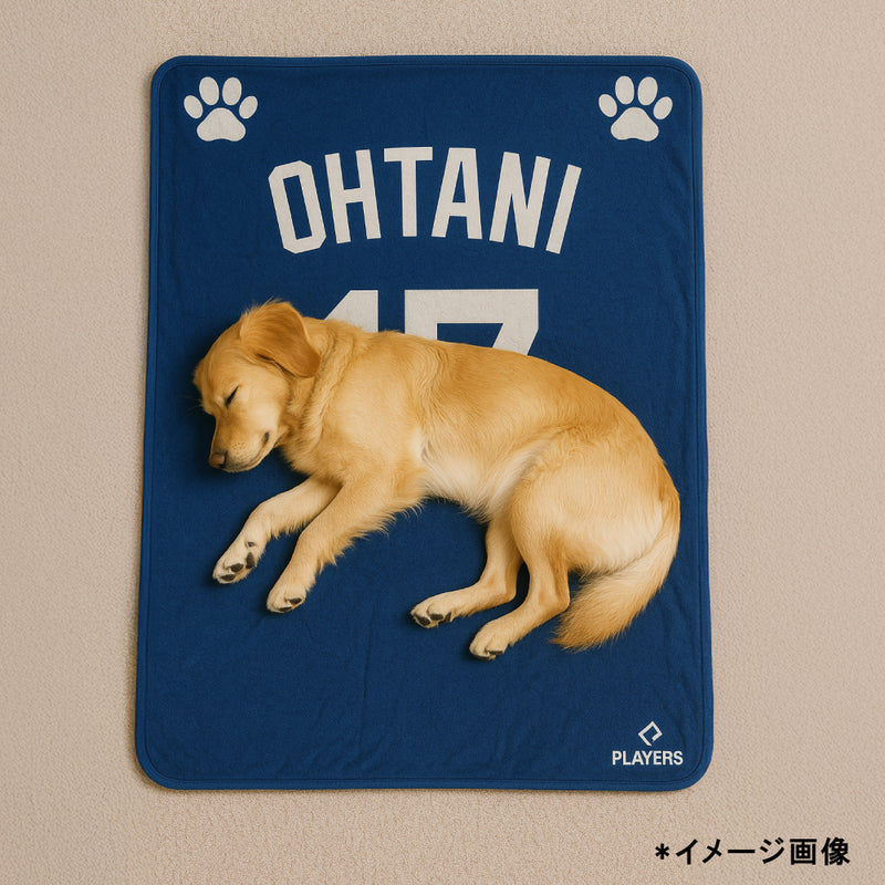 MLB公式 ドジャース 大谷翔平選手プラッシュブランケット