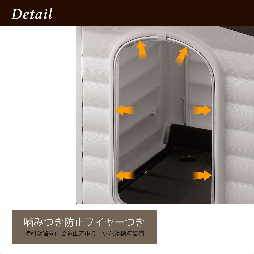 ドッグヴィラ ハウス 5サイズ展開 犬小屋 屋外 屋内 – ファンタジー