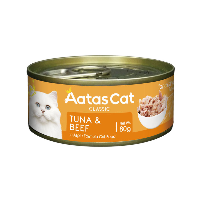 【発売記念キャンペーン】【３０％ OFF】 アタス キャット フード タンタライジング 80ｇ 選べる5種類