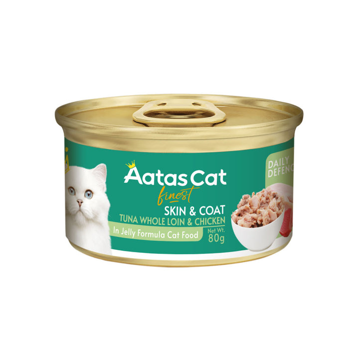 キャットフード At1As2 アタス キャット フード デイリーディフェンス 80g 選べる6種類