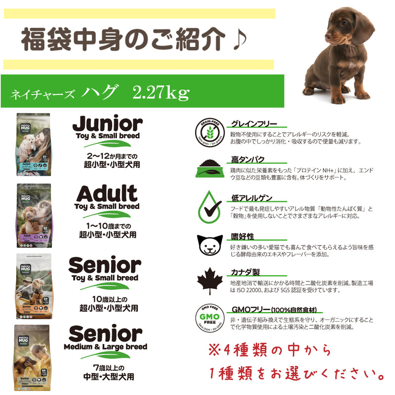 ネイチャーズハグ 犬 5000円【福袋】