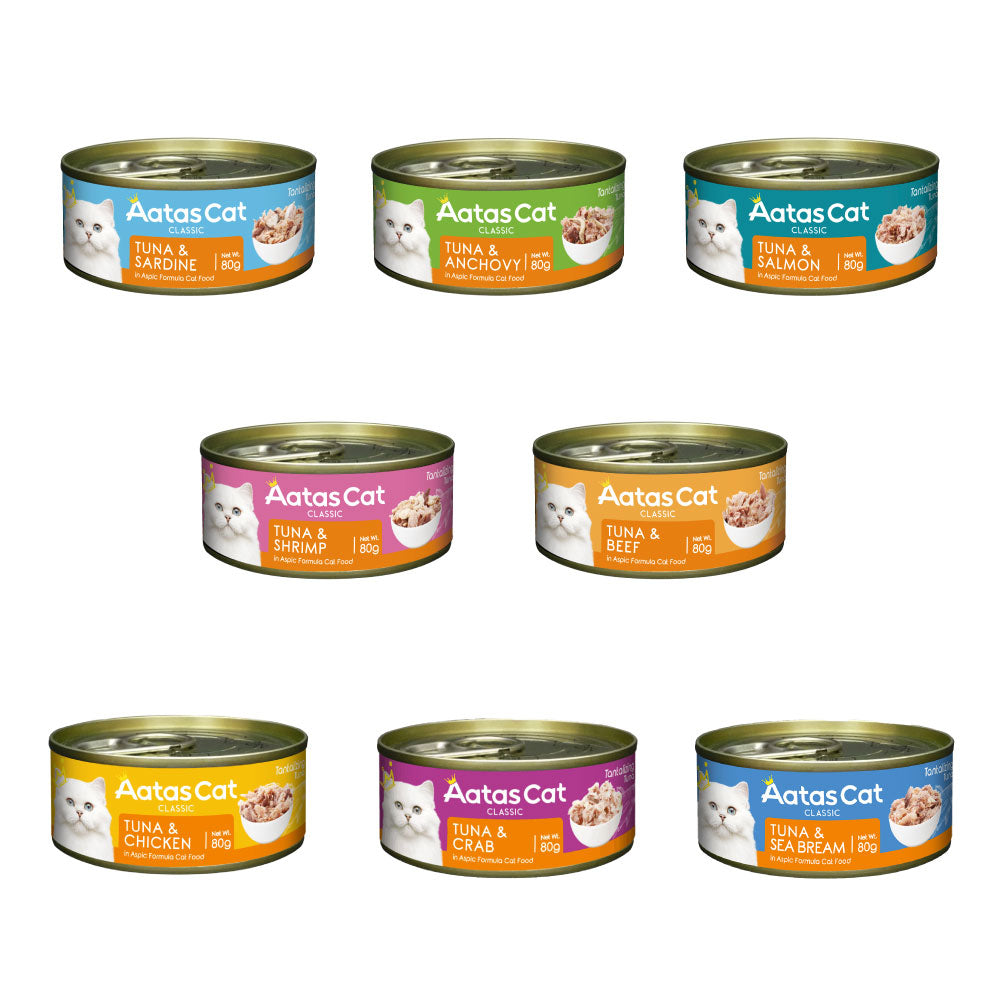 2月限定 22％OFF】アタス キャット フード タンタライジング 80g