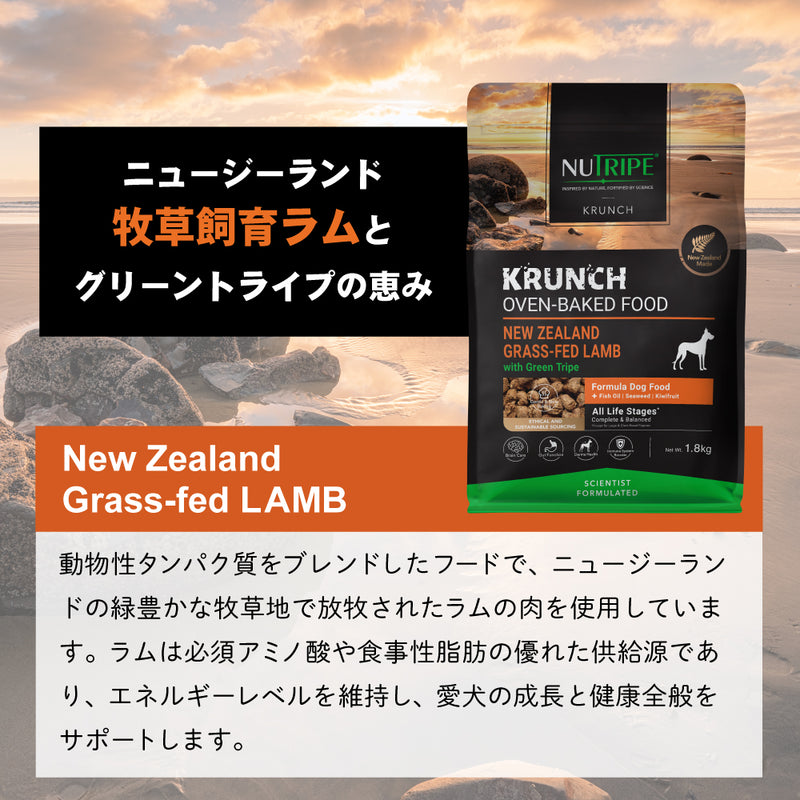 ドライフード 犬 クランチ  選べる３種  総合栄養食 ニュートライプ  オーブンベークド製法