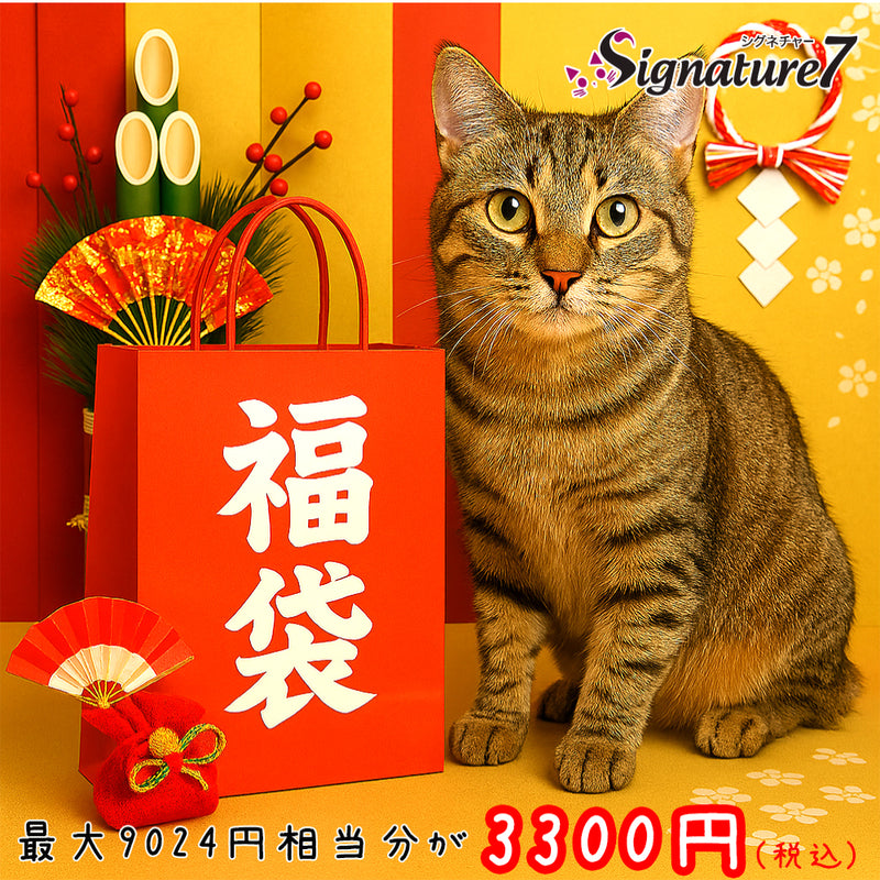 2026年【福袋】シグネチャー7 猫 3300円