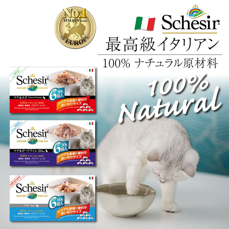 キャット ウェットフード 50g×6個パック シシア 選べる3種類