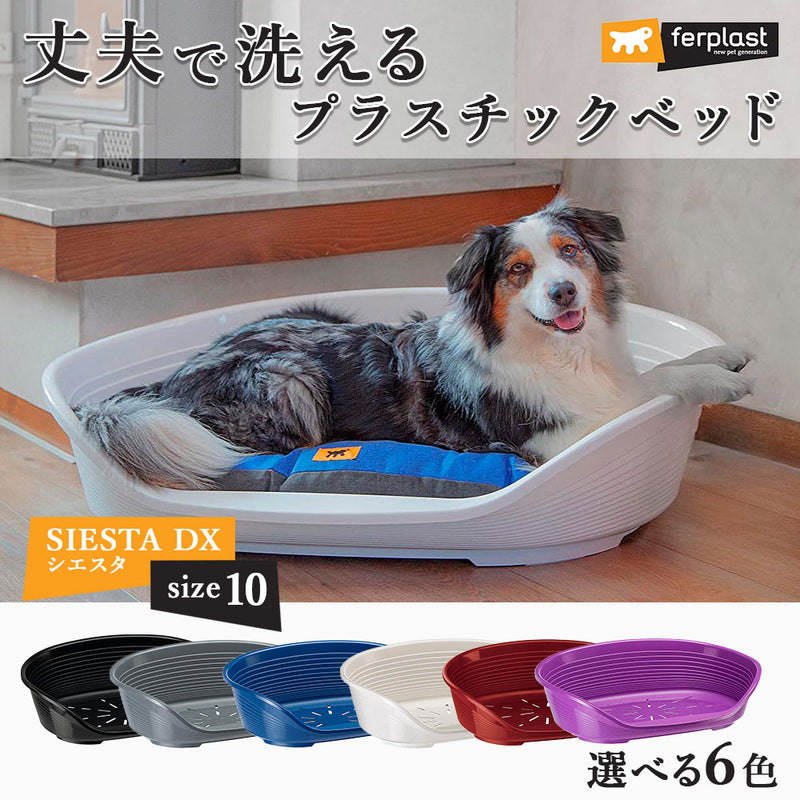 洗える丈夫なベット プラスチック ハウス SIESTA DX 10 シエスタ 送料無料