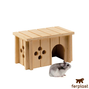 小動物用木製ハウス　SIN 4641 うさぎ ラビット モルモット ハムスター リス