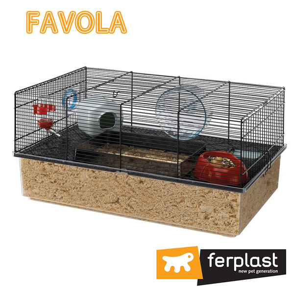 ハムスター マウス ケージ ファボラ ブラック FAVOLA BLACK ハウス ネズミ フルセット 小動物用 ペット用品