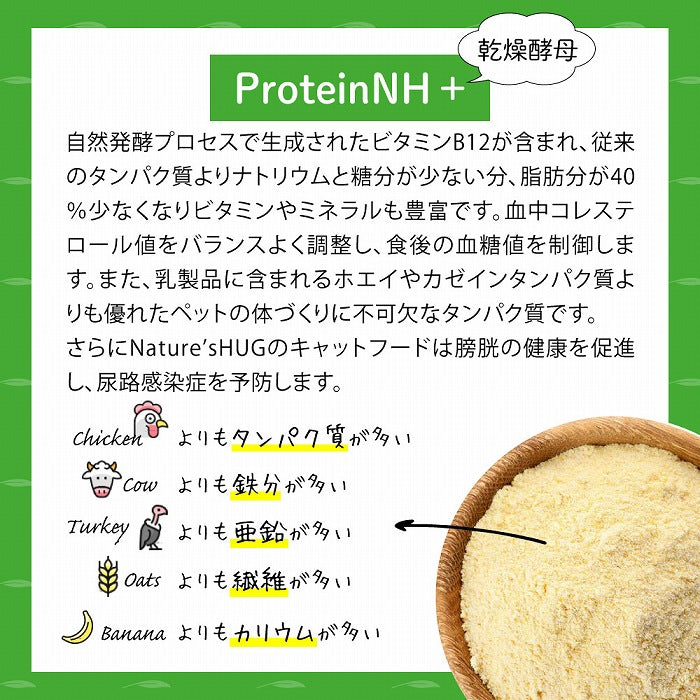 HUG ネイチャーズハグ キトン グロース 猫 ドライフード 100g/1.81kg