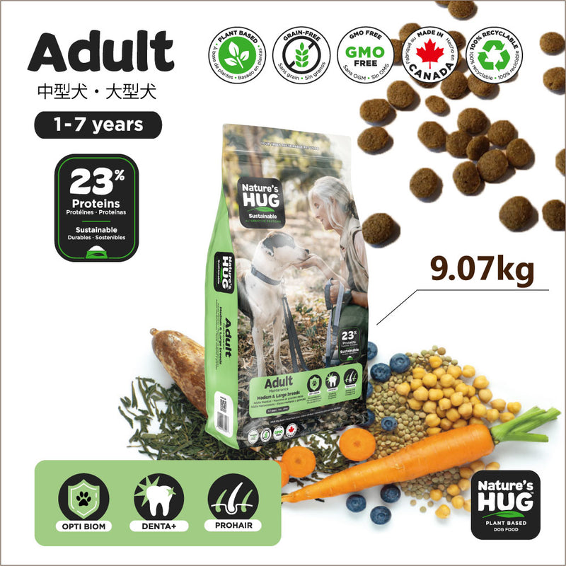 ミディアム＆ラージブリード アダルト 犬 ドライフード 100g/ 9.07kg