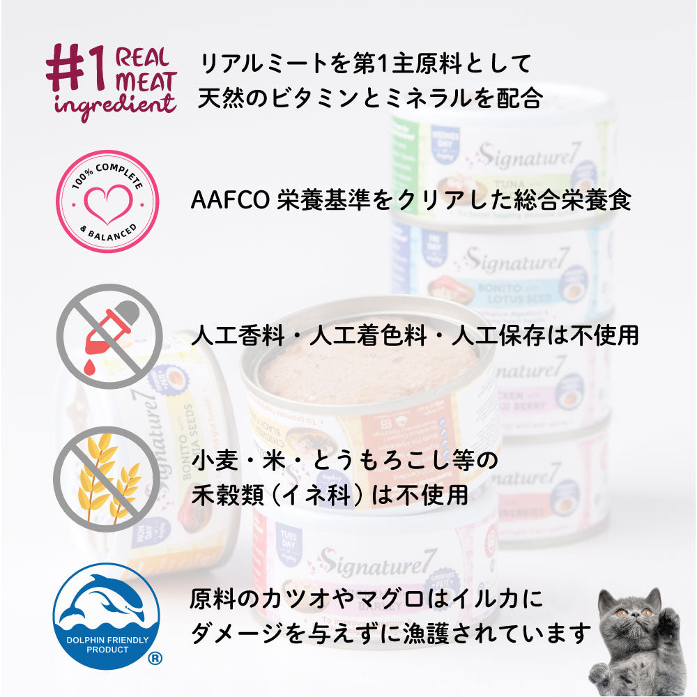ウイークリーパック パティ 80g×7缶 ネコ 猫 総合栄養食 リアルミート