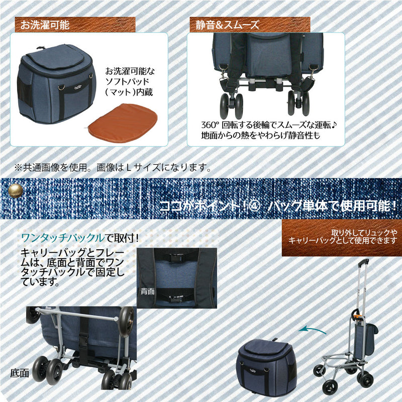 スイートハート リュックタイプ S デニム