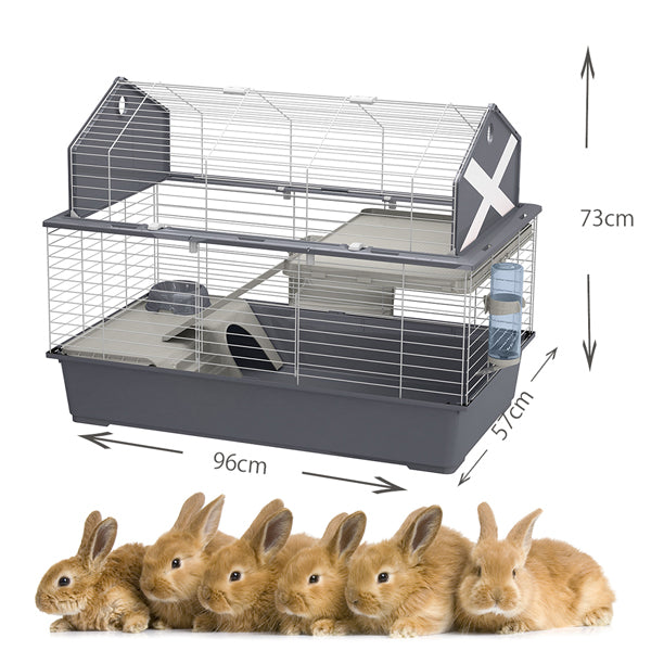 うさぎ　ゲージ Amazon | ウサギ ケージ 2匹のウサギのための屋外のウサギの小屋