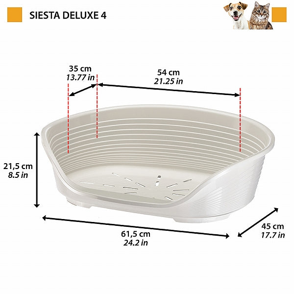洗える丈夫なベット プラスチック ハウス SIESTA DX  4 シエスタ 送料無料