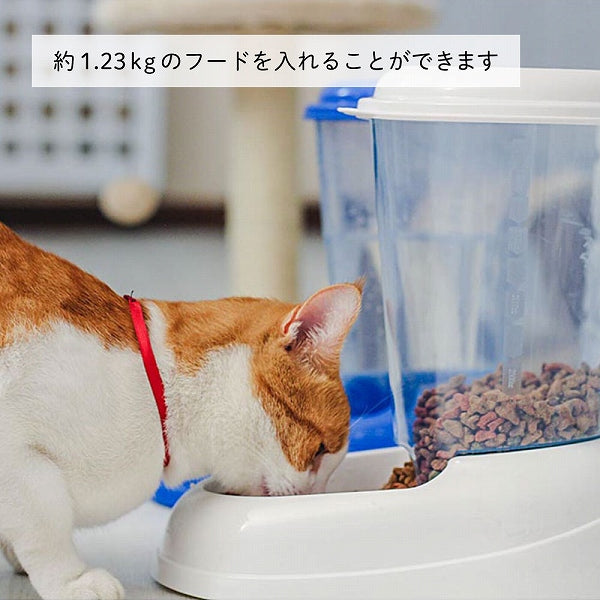 餌入れ　フードディスペンサー：ゼニス〜Zenith〜お留守番に！