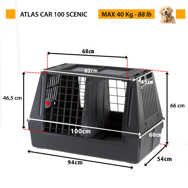 アトラスカー シニック Atlas CAR SCENIC クレート 犬 ゲージ