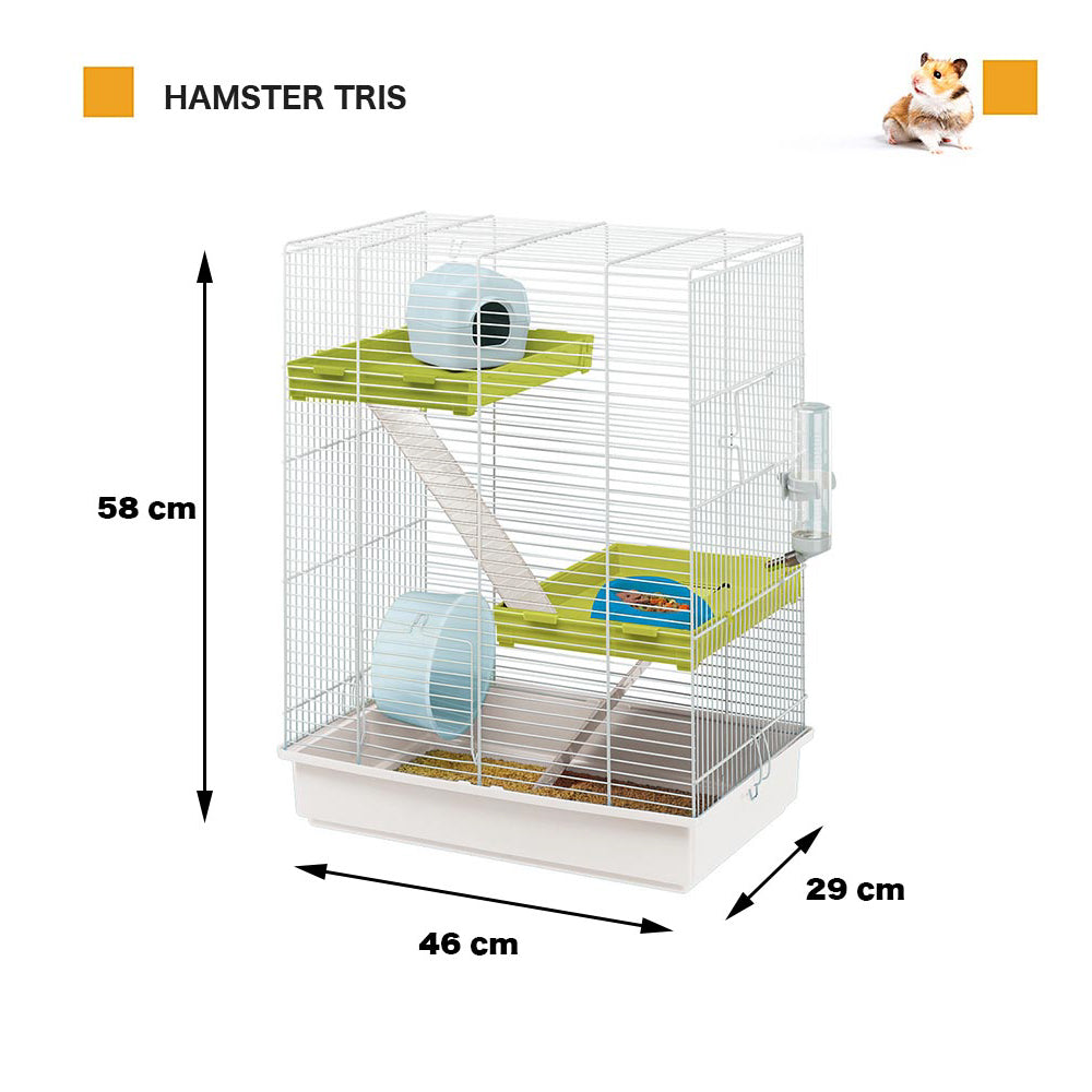 ハムスター ゲージ コンビ1ファン/ケージ ゲージ ハウス 小屋 お家 飼育容器 飼育