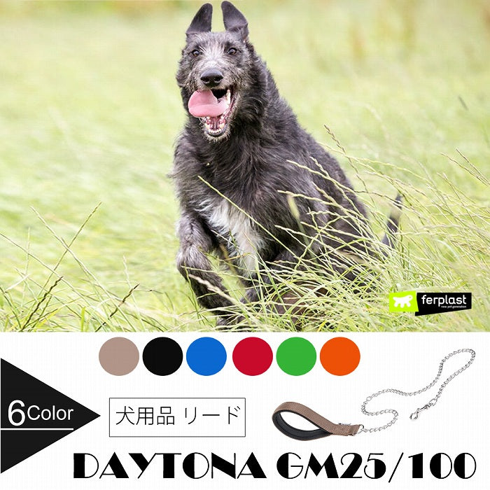 デイトナ DAYTONA GM25/100  メタル　犬 チェーンリード