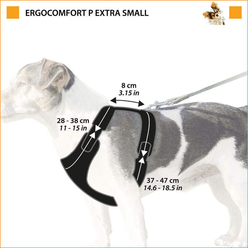 ソフトハーネス XS ベスト型 ハーネス ERGO COMFORT〜エルゴコンフォート〜