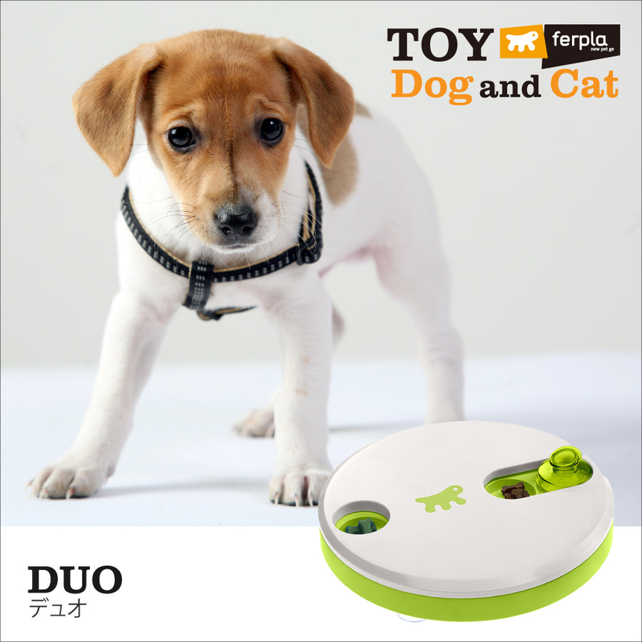 KROM けん玉 SOSOHAN 猫 犬 モチーフ 2本セット 未使用 箱付き 知育トイ DUO デュオ 犬 猫 おもちゃ ペット用品 – ファンタジー