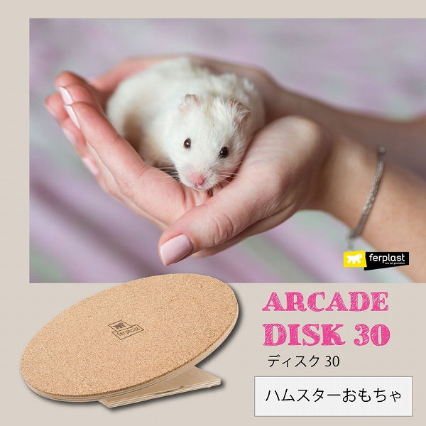 木製 ARCADE ディスク30  小動物 おもちゃ ハムスター
