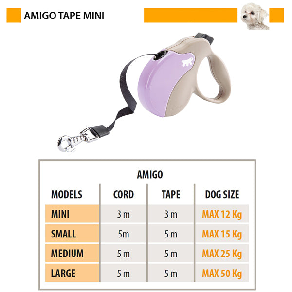 伸縮リード アミーゴ テープ3m MINI AMIGO TAPE