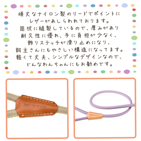 頑丈なナイロン製リード G7/110  ダービー DERBY